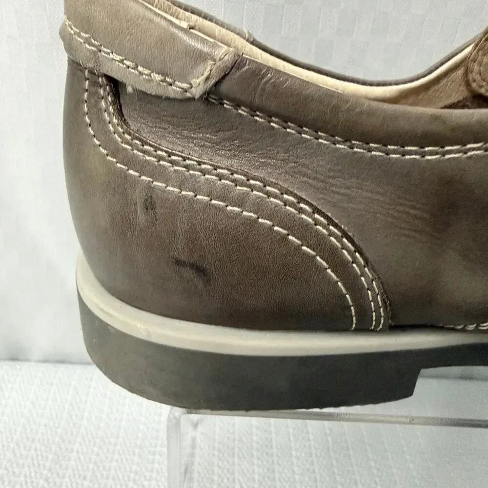 Pikolinos Shoes Mens Size 12 Gray Leather Oxford Lace Up Casual 46